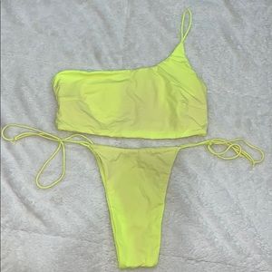 Neon bikini set